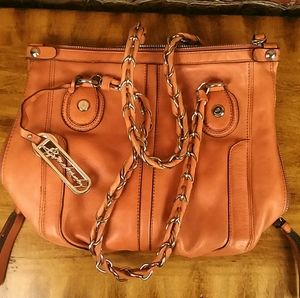 B. MAKOWSKY Genuine leather Hobo bag